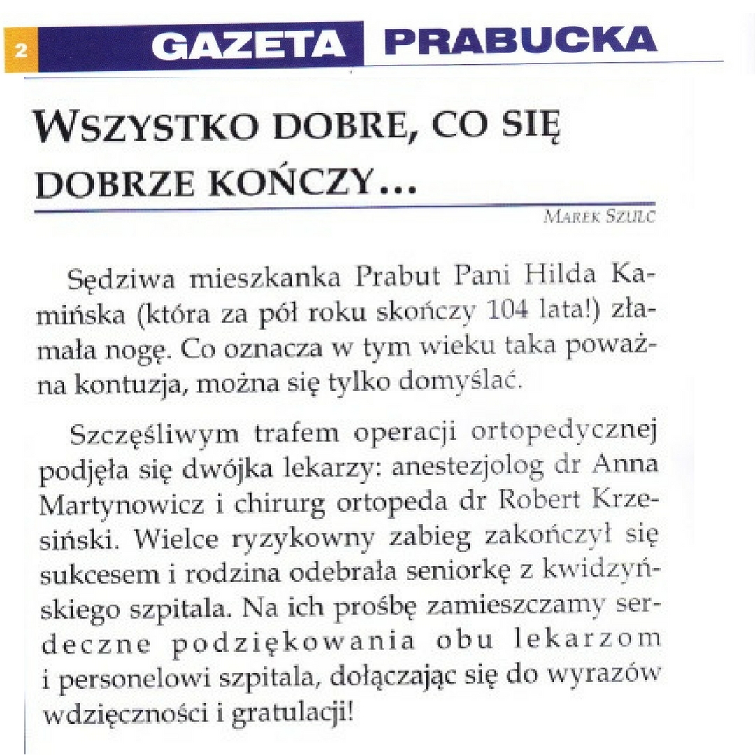 Gazeta Prabucka news Kiwdzyn