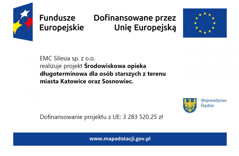 PLAKAT UE OPIEKA SRODOWISKOWA